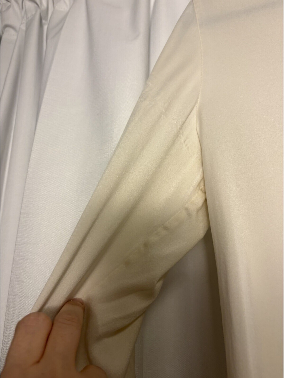 Mommesilk Classic Silk Pajamas Set Natural White Mulberry Silk Size Small $198 — image 3 of 8
